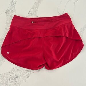 Lululemon Speed Up shorts